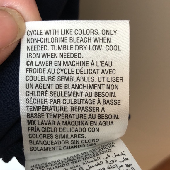 NWT Charter Club Faux Wrap Stretch Dress Blue Small S New with Tags NWT - Picture 5 of 10